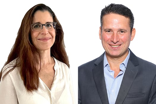 מימין: ירון גלוגר, צילום: מיכאל קרמר; הדר גכט סיברון, צילום: סיברון